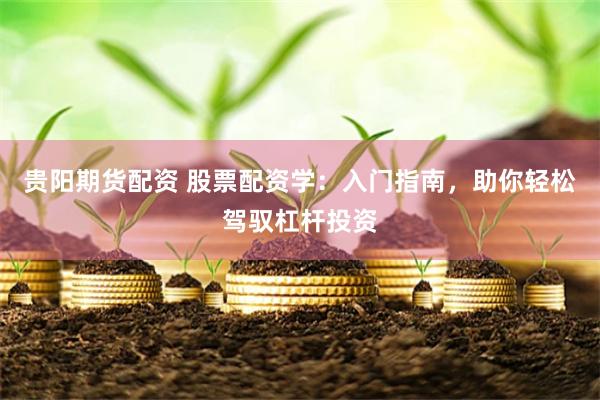 贵阳期货配资 股票配资学：入门指南，助你轻松驾驭杠杆投资